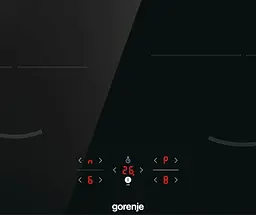 Варильна поверхня Gorenje індукційна, 60см, PowerBoost, TouchControl, поєднання конфорок, чорний - мініатюра 6