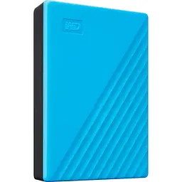 Зовнішній жорсткий диск Western Digital External WD My Passport 6TB USB 3.2 Blue (WDBR9S0060BBL-WESN) - мініатюра 4