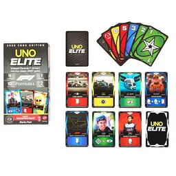 Гра настільна UNO Elite F1 карткова гра (JLV42)