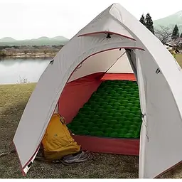 Килимок надувний Naturehike FC-10 NH19Z001-P 65 мм зелений - мініатюра 4