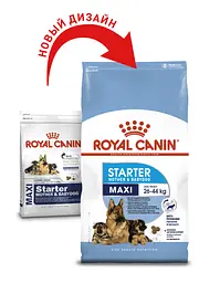 Сухий корм Royal Canin Maxi Starter Mother & Babydog для цуценят великих порід, з м'ясом птиці і рисом, 4 кг - мініатюра 2
