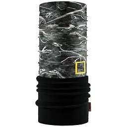 Шарф-труба дитячий Buff Polar, Jeffer Grey Чорний-Сірий