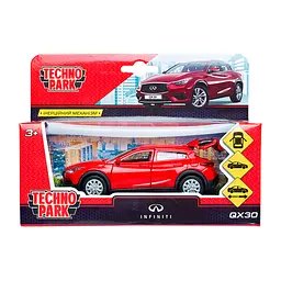 Автомодель Технопарк Infiniti QX30, 1:32, червоний (QX30-RD) - мініатюра 8
