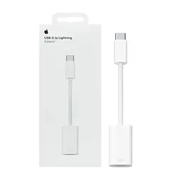 Адаптер конвертер OEM USB-C to Lightning (MUQX3) - мініатюра 2