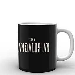 Кухоль GeekLand Зоряні війни Мандаларець малюнок Star Wars The Mandalorian TM.04.10 330 мл білий - мініатюра 2