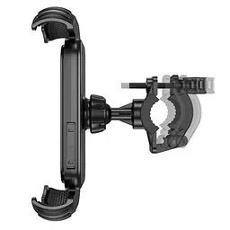 Вело/мото тримач Borofone BH105 Crown bicycle motorcycle universal holder чорний - мініатюра 3