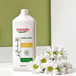 Мило рідке для рук з екстрактом ромашки 1000мл Friendly organic - мініатюра 2