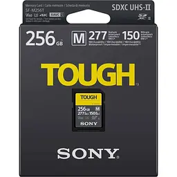 Карта пам'яті Sony SDXC Tough M 256GB UHS-II U3 V60 (SFM256T.SYM) [100457] - мініатюра 2