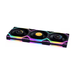 Кулер до корпусу Lian Li UNI Fan SL WIRELESS LCD 120-3, Black (G99.12SLLCD1W3B.00)