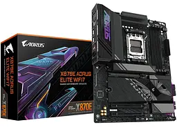 Материнська плата Gigabyte X870E AORUS ELITE WIFI7 (X870E AORUS ELITE WIFI7) (Socket AM5, AMD X870E, ATX) - мініатюра 5
