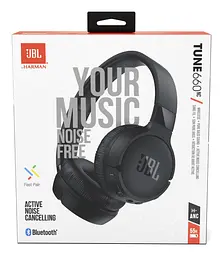 Бездротові навушники JBL Tune 660 NC JBLT660NCBLK Black - мініатюра 8