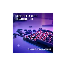 Клавіатура Logitech G515 TKL Lightspeed GL Tactile RGB Wireless/Bluetooth/USB UA Black (920-014075) - мініатюра 3