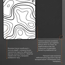 Килимок для мишки GamePro Speed/Control White (MP085AW) - мініатюра 5