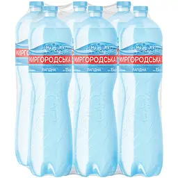 Упаковка мінеральної води Миргородська Лагідна слабогазована 9 л (1.5 л x 6 шт.) - мініатюра 6