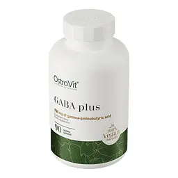 Амінокислота OstroVit GABA plus 90 таблеток - мініатюра 2