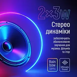 Акустична система ColorWay (CW-SPU01BK) Black (CW-SPU01BK) - мініатюра 6