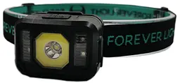 Ліхтар налобний Forever Light Senso XP-E 3W + COB 3W with sensor 270lm 1200mAh Li-Pol Black