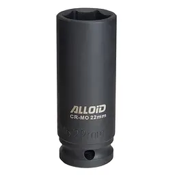 Торцева головка Alloid ударна глибока 1/2DR 22 мм (GUG-51122)