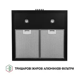 Витяжка купольна PERFELLI K 5202 BL 700 LED - мініатюра 5