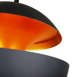 Люстра підвісна Brille Е27 60W 25 BK (BL-696S/1) - мініатюра 3