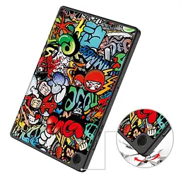Чохол-книжка BeCover Flexible TPU Mate для Samsung Galaxy Tab A9 Plus SM-X210/SM-X215/SM-X216 11.0" Graffiti (710348) - мініатюра 3