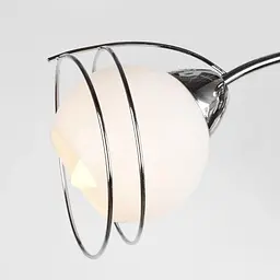 Люстра стельова Brille класична E27 40W CH (LK-257C/5) - мініатюра 2