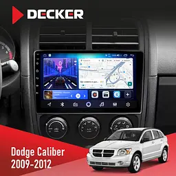Штатна магнітола Dodge Caliber 2009-2012 Decker D9-006 4x64, 4G Decker (НФ-00009744)