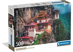 Пазл Clementoni High Quality Collection: Монастир "Гніздо Тигра", Бутан (High Quality Collection - Landscape The Tiger's Nest Puzzle - 500 pcs.), 500 ел. (35619)