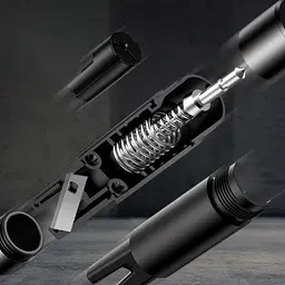 Автомобільний молоток Baseus Sharp Tool Safety Hammer CRSFH-0G Dark Grey - мініатюра 3