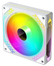 Вентилятор Coolmoon 120мм CM-W12-W Reverse (CM-W12-W-R) White - мініатюра 4