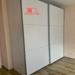 Шафа-купе Doros G-Caiser 2 ДСП/3 частини 160х60х240 см Білий (42002104) - мініатюра 8