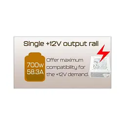 Блок живлення HighPower 600W (HPE-600ST-W12S) - мініатюра 5