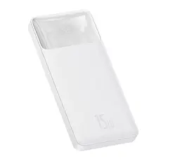 Зовнішній аккумулятор (Power Bank) Baseus Bipow Overseas 15W 10000mAh білий PPBD050002 / PPBD10 - мініатюра 4
