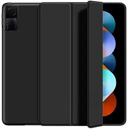 Чохол-книжка DK для Xiaomi Redmi Pad SE 11" екошкіра/силікон Smart Case black