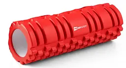 Роллер масажер (валик, ролик) Hop-Sport EVA 33 x 10см HS-A033YG червоний - мініатюра 2