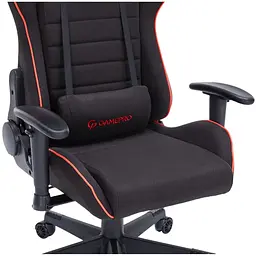 Ігрове крісло GamePro Size L Fabric Black&Red (GC575FB) - мініатюра 17