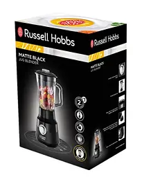 Блендер стаціонарний Matte Black 650Вт, чаша-1500мл, чорний Russell Hobbs kuh0015596 - мініатюра 7