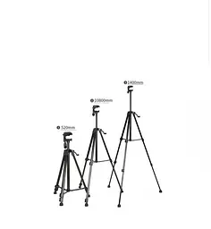Штатив для смартфона камери та фотоапарата TRIPOD 3366 Чорний - мініатюра 4