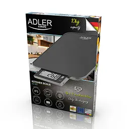 Кухонні ваги на USB Adler AD 3167b max 10 кг - мініатюра 7