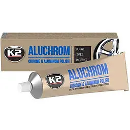 Поліроль K2 Aluchrom для хромованих деталей 120г - мініатюра 2