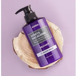 Кондиціонер для волосся Kundal Honey & Macadamia Protein Treatment White Musk з ароматом білого мускусу 500 мл - мініатюра 2