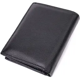 Чоловічий шкіряний гаманець ST Leather 9,3х12х2 см acs0028294 - мініатюра 2