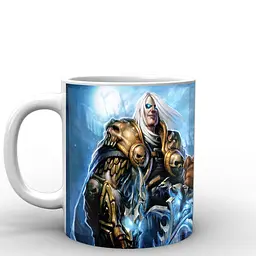 Кухоль GeekLand World of Warcraft принц артас менетил WW.02.17 330 мл білий - мініатюра 2