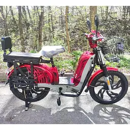 Електроскутер Двомісний Crosser E-Delta (800W,60V,15Ah) Червоний - мініатюра 4