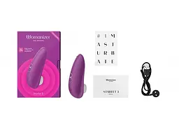 Стимулятор Womanizer Starlet 3 + Лубрикант 50 мл у подарунок Вакуумний клітора - мініатюра 7