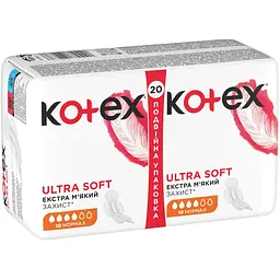 Гігієнічні прокладки Kotex Ultra Soft Normal 40 шт. (2 п. x 20 шт.) - мініатюра 8