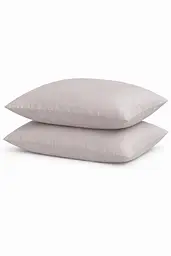 Комплект наволочок Ecotton 70х70 см із сатину 2 шт (арт. 15-4503 Chateau Grey) кремовий (24747)