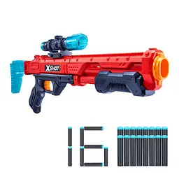 Швидкострільний бластер Zuru X-Shot Red Excel Hawk Eye, 16 набоїв (36435R) - мініатюра 2