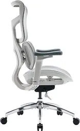 Ігрове крісло Sihoo DORO S100 Mesh White (S100-M302) - мініатюра 4