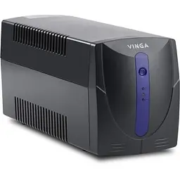 Пристрій безперебійного живлення Vinga LED 800VA plastic case (VPE-800P) - мініатюра 2
